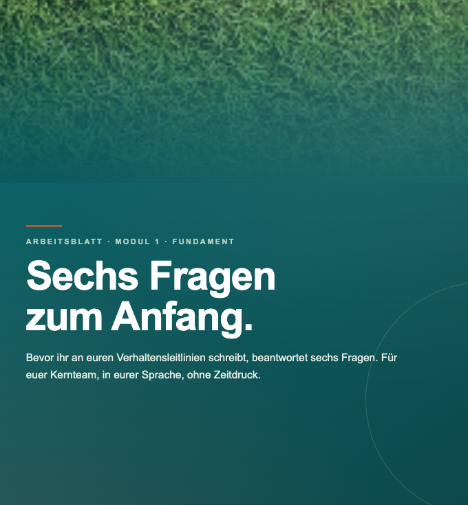 Sechs Fragen